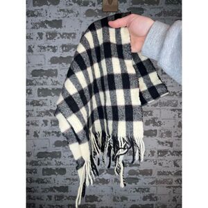 Lee Wright | plaid lambs wool scarf made in italy